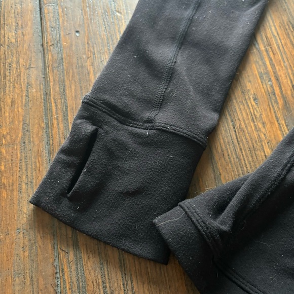 Lululemon Athletica size 8 solid black half zip define pull over - Picture 8 of 16